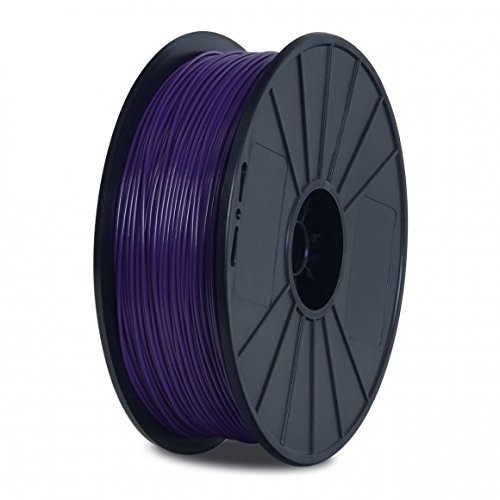 BuMat Elite DABSPP-E ABS 1.5lb / 1.75mm Filament Printing Material Supply Spool for FlashForge Dreamer 3D Printer, Purple