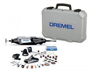 Dremel 4000-4/34 High Performance Rotary Tool Kit with Variable Speed Rotary Tool, 4 Attachments and 34 Accessories