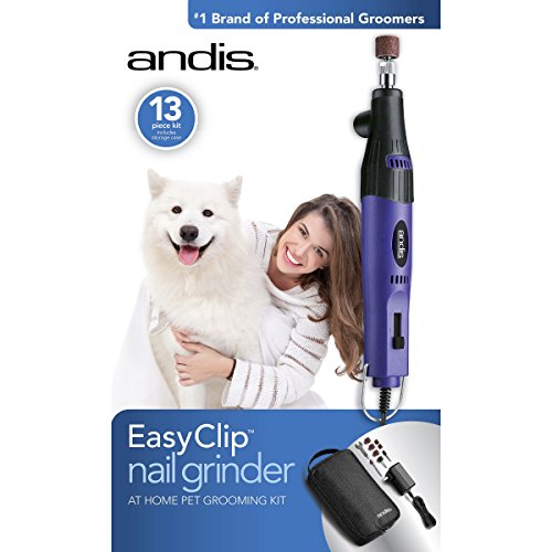 Andis EasyClip Nail Grinder At Home Pet Grooming Kit