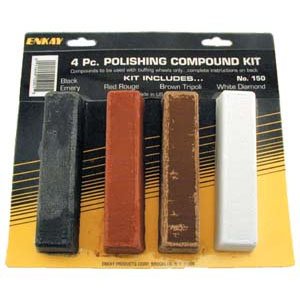 Enkay 150 Carded Polishing Compound Kit, 4-Piece