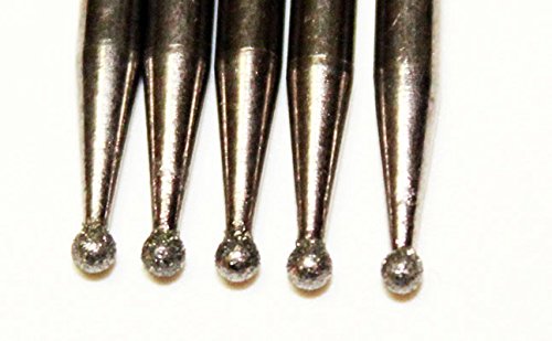 5xball Style Diamond Wheel Points-engraving Cutter Bits Burrs Carving for Dremel