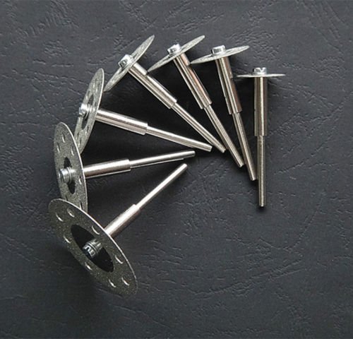 ZFE 20Pcs 35mm Diamond Coated Cutting Blade Wheels Discs for Dremel Rotary Tools