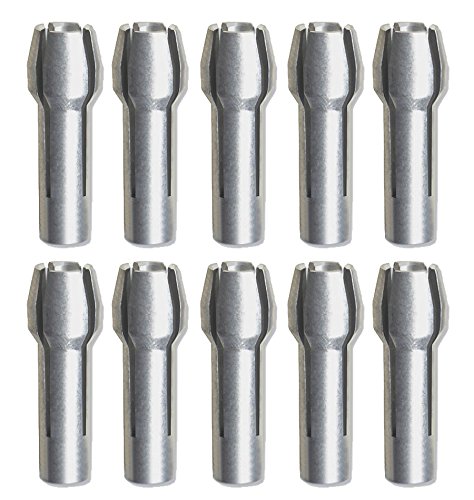 Dremel Rotary Tool Replacement (10 Pack) 1/8″ Collets 2615000480 # 480-10pk