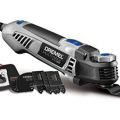 Dremel MM50-01 Multi-Max Oscillating Tool Kit with Tool-LESS Accessory Change- 5 Amp- Diy Multi Tool with 30 Accessories- Compact Head & Angled Body- Drywall, Nails, Pvc Cutter, Remove Grout & Sanding