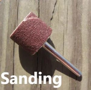 Dremel Sanding